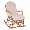 ΚΟΥΝΙΣΤΗ ΠΟΛΥΘΡΟΝΑ ΜΕ ΜΑΞΙΛΑΡΙ SANTA FE RATTAN HM9343 60x103x90Υ εκ.