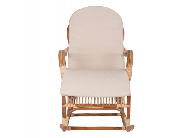ΚΟΥΝΙΣΤΗ ΠΟΛΥΘΡΟΝΑ ΜΕ ΜΑΞΙΛΑΡΙ SANTA FE RATTAN HM9343 60x103x90Υ εκ.