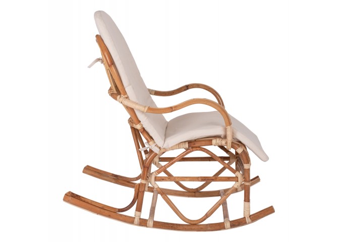 ΚΟΥΝΙΣΤΗ ΠΟΛΥΘΡΟΝΑ ΜΕ ΜΑΞΙΛΑΡΙ SANTA FE RATTAN HM9343 60x103x90Υ εκ.