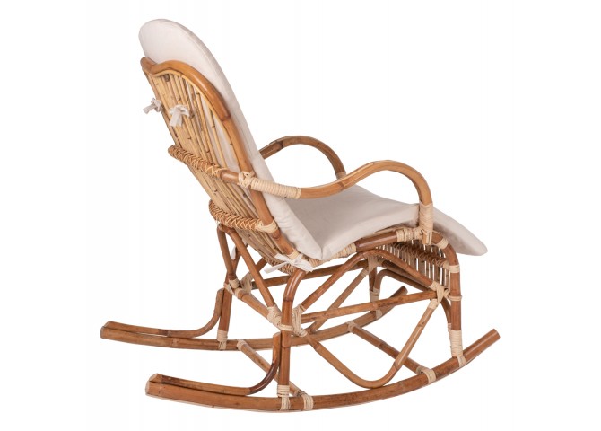 ΚΟΥΝΙΣΤΗ ΠΟΛΥΘΡΟΝΑ ΜΕ ΜΑΞΙΛΑΡΙ SANTA FE RATTAN HM9343 60x103x90Υ εκ.