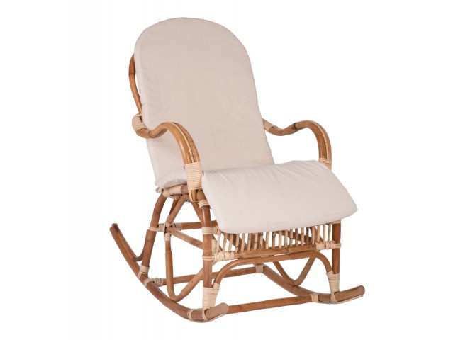 ΚΟΥΝΙΣΤΗ ΠΟΛΥΘΡΟΝΑ ΜΕ ΜΑΞΙΛΑΡΙ SANTA FE RATTAN HM9343 60x103x90Υ εκ.
