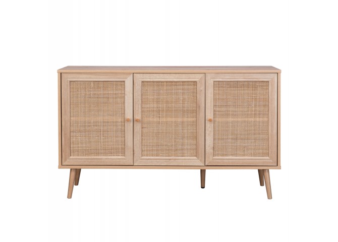 ΜΠΟΥΦΕΣ ΜΕΛΑΜΙΝΗΣ COLM- ΣΥΝΘ. RATTAN ΣΤΙΣ ΠΟΡΤΕΣ HM9220.11 120Χ39Χ70Υεκ.