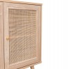 ΜΠΟΥΦΕΣ ΜΕΛΑΜΙΝΗΣ COLM- ΣΥΝΘ. RATTAN ΣΤΙΣ ΠΟΡΤΕΣ HM9220.11 120Χ39Χ70Υεκ.