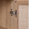ΜΠΟΥΦΕΣ ΜΕΛΑΜΙΝΗΣ COLM- ΣΥΝΘ. RATTAN ΣΤΙΣ ΠΟΡΤΕΣ HM9220.11 120Χ39Χ70Υεκ.