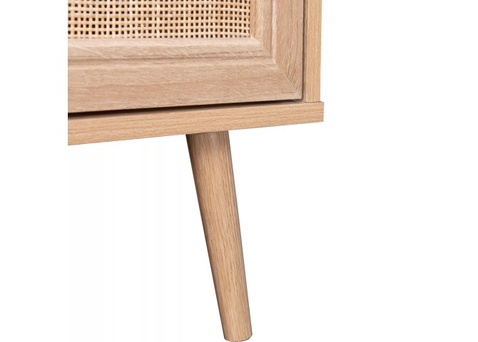 ΜΠΟΥΦΕΣ ΜΕΛΑΜΙΝΗΣ COLM- ΣΥΝΘ. RATTAN ΣΤΙΣ ΠΟΡΤΕΣ HM9220.11 120Χ39Χ70Υεκ.