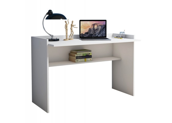ΓΡΑΦΕΙΟ ΜΕΛΑΜΙΝΗΣ ΛΕΥΚΟ 118x58x80Υεκ.HM9227.11