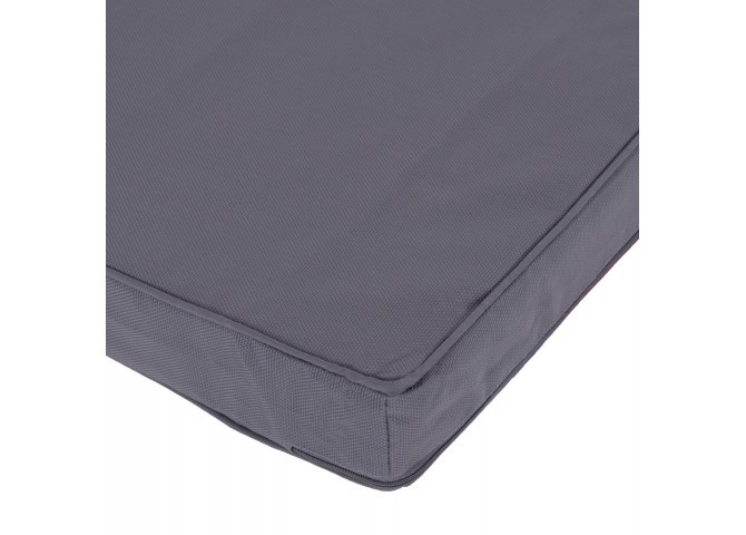 ΜΑΞΙΛΑΡΙ ΞΑΠΛΩΣΤΡΑΣ TEXTILENE 600gr/m2 SIFNOS ΓΚΡΙ HM11237.30T 194x70x11Yεκ.