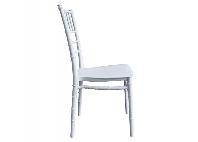 ΚΑΡΕΚΛΑ ΠΟΛΥΠΡΟΠΥΛΕΝΙΟΥ CATERING TIFFANY HM8058.31 ΛΕΥΚΟ 40x46,5x88Υ εκ.