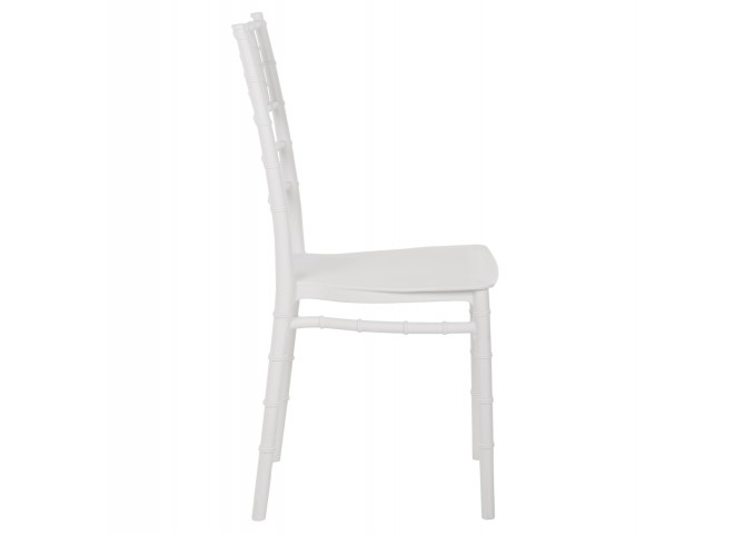 ΚΑΡΕΚΛΑ ΠΟΛΥΠΡΟΠΥΛΕΝΙΟΥ CATERING TIFFANY HM8058.31 ΛΕΥΚΟ 40x46,5x88Υ εκ.