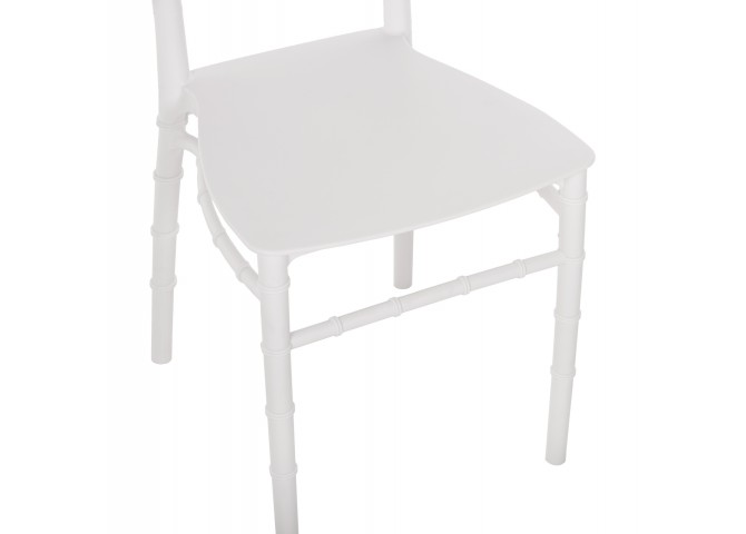 ΚΑΡΕΚΛΑ ΠΟΛΥΠΡΟΠΥΛΕΝΙΟΥ CATERING TIFFANY HM8058.31 ΛΕΥΚΟ 40x46,5x88Υ εκ.