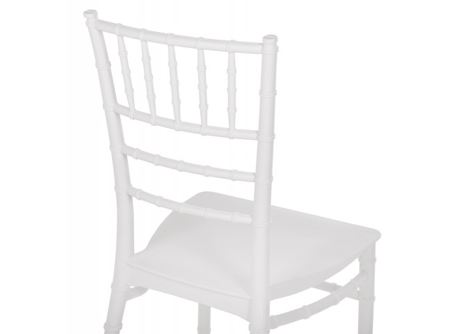 ΚΑΡΕΚΛΑ ΠΟΛΥΠΡΟΠΥΛΕΝΙΟΥ CATERING TIFFANY HM8058.31 ΛΕΥΚΟ 40x46,5x88Υ εκ.