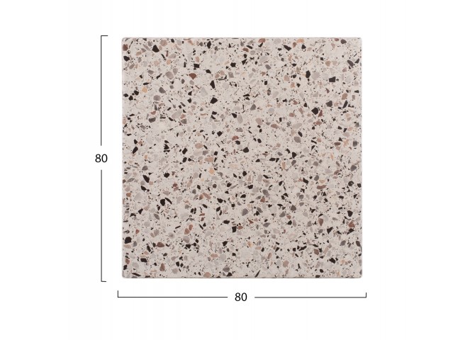 ΕΠΙΦΑΝΕΙΑ ΤΡΑΠΕΖΙΟΥ ΤΕΤΡΑΓΩΝΗ 5766 WERZALIT 80X80 εκ. TERRAZZO HM5231.16