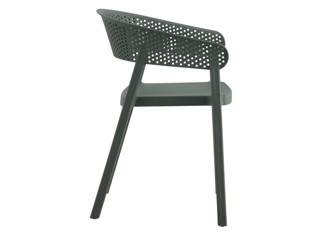 ΠΟΛΥΘΡΟΝΑ ΠΟΛΥΠΡΟΠΥΛΕΝΙΟΥ DARK OLIVE HM5941.07 53,5x50,5x73Υ εκ.