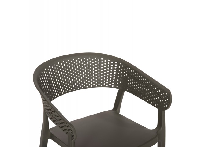 ΠΟΛΥΘΡΟΝΑ ΠΟΛΥΠΡΟΠΥΛΕΝΙΟΥ DARK OLIVE HM5941.07 53,5x50,5x73Υ εκ.