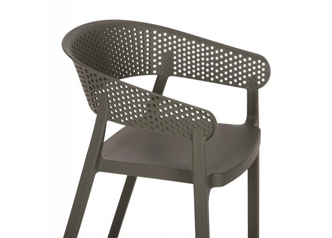 ΠΟΛΥΘΡΟΝΑ ΠΟΛΥΠΡΟΠΥΛΕΝΙΟΥ DARK OLIVE HM5941.07 53,5x50,5x73Υ εκ.