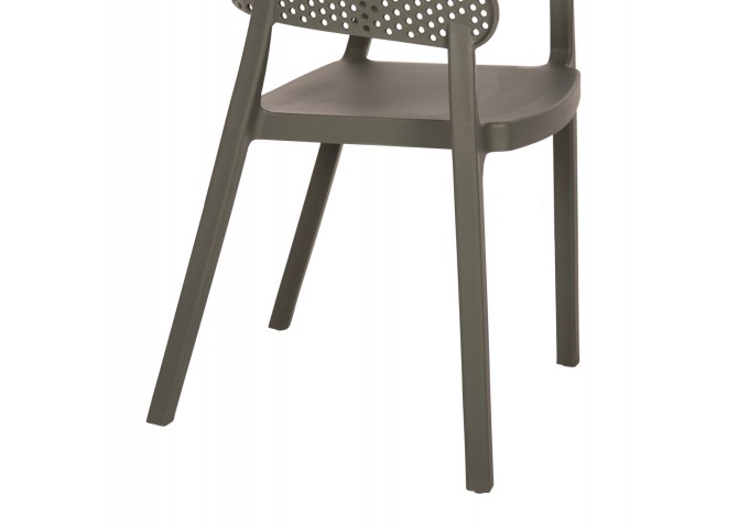 ΠΟΛΥΘΡΟΝΑ ΠΟΛΥΠΡΟΠΥΛΕΝΙΟΥ DARK OLIVE HM5941.07 53,5x50,5x73Υ εκ.
