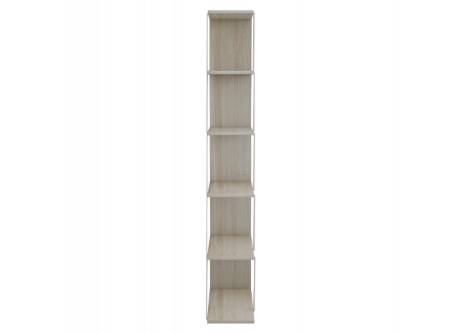 ΒΙΒΛΙΟΘΗΚΗ ΜΕΛΑΜΙΝΗΣ MINI TARS SONAMA ΛΕΥΚΟ HM2241.11 65x22x146Υ εκ.