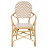 ΠΟΛΥΘΡΟΝΑ ΑΛΟΥΜΙΝΙΟΥ BAMBOO LOOK ΦΥΣΙΚΟ - ΛΕΥΚΟ HM5928.03 55x58x95 εκ.