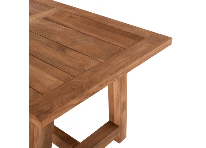 ΤΡΑΠΕΖΙ ΤΡΑΠΕΖΑΡΙΑΣ HM7922 RECYCLED TEAK ΣΕ ΦΥΣΙΚΟ ΧΡΩΜΑ 200X100X75Yεκ.