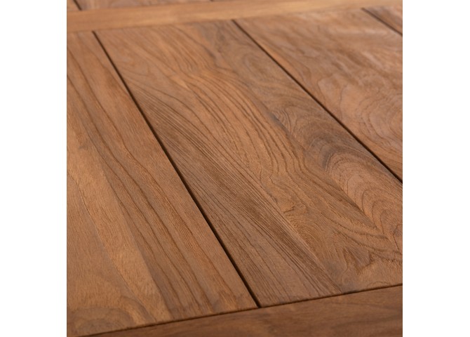 ΤΡΑΠΕΖΙ ΤΡΑΠΕΖΑΡΙΑΣ HM7922 RECYCLED TEAK ΣΕ ΦΥΣΙΚΟ ΧΡΩΜΑ 200X100X75Yεκ.