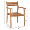 ΠΟΛΥΘΡΟΝΑ ΞΥΛΟ TEAK ΣΤΟΙΒΑΖΟΜΕΝΗ HM9534 ΣΕ ΦΥΣΙΚΟ ΧΡΩΜΑ 60x54x87Y εκ.