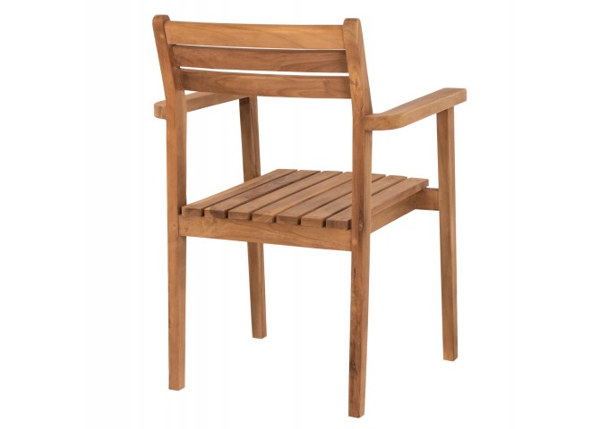 ΠΟΛΥΘΡΟΝΑ ΞΥΛΟ TEAK ΣΤΟΙΒΑΖΟΜΕΝΗ HM9534 ΣΕ ΦΥΣΙΚΟ ΧΡΩΜΑ 60x54x87Y εκ.