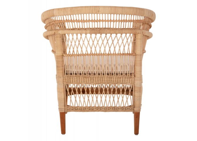 ΠΟΛΥΘΡΟΝΑ HM9635.04 ΞΥΛΟ ΜΑΟΝΙ ΕΠΕΝΔΥΣΗ RATTAN ΛΕΥΚΟ ΜΑΞΙΛΑΡΙ ΚΑΘΙΣΜΑΤΟΣ 80x70x86Υεκ.