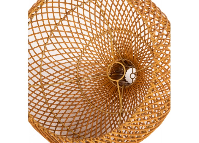 ΦΩΤΙΣΤΙΚΟ ΟΡΟΦΗΣ ΚΡΕΜΑΣΤΟ HM7881 RATTAN ΣΕ ΦΥΣΙΚΟ ΧΡΩΜΑ Φ41x42Υεκ.
