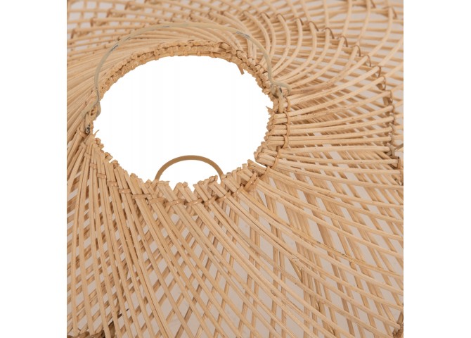 ΦΩΤΙΣΤΙΚΟ ΟΡΟΦΗΣ ΚΡΕΜΑΣΤΟ HM7879.02 RATTAN ΣΕ ΦΥΣΙΚΟ ΧΡΩΜΑ Φ80x31-40Υ εκ.