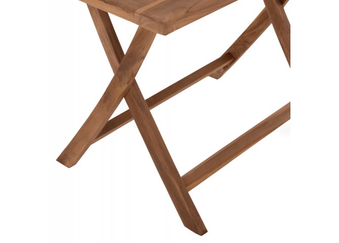 ΤΡΑΠΕΖΙ ΤΡΑΠΕΖΑΡΙΑΣ KENDALL ΠΤΥΣΣΟΜΕΝΟ HM9542 TEAK ΣΕ ΦΥΣΙΚΟ ΧΡΩΜΑ 120x80x75Yεκ.