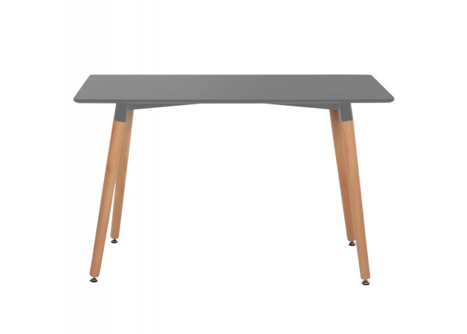 ΤΡΑΠΕΖΙ MINIMAL HM8581.02 ΜΑΥΡΟ MDF-ΠΟΔΙΑ ΟΞΙΑ ΣΕ ΦΥΣΙΚΟ ΧΡΩΜΑ- 120Χ60X74Υεκ.