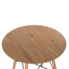 ΤΡΑΠΕΖΙ ΣΤΡΟΓΓΥΛΟ MINIMAL HM0060.04 ΦΥΣΙΚΟ ΧΡΩΜΑ MDF-ΠΟΔΙΑ ΟΞΙΑΣ ΣΕ ΦΥΣΙΚΟ ΧΡΩΜΑ Φ60Χ76Υεκ.