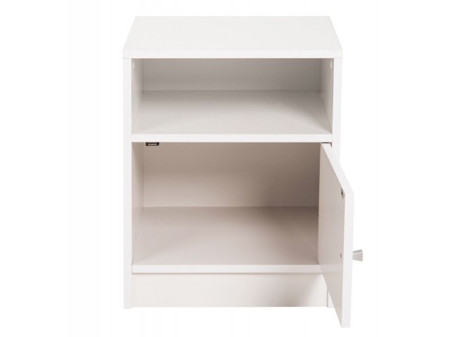 ΚΟΜΟΔΙΝΟ ΜΕΛΑΜΙΝΗΣ MALORY HM2205.05 ΛΕΥΚO 40x40x50Yεκ.