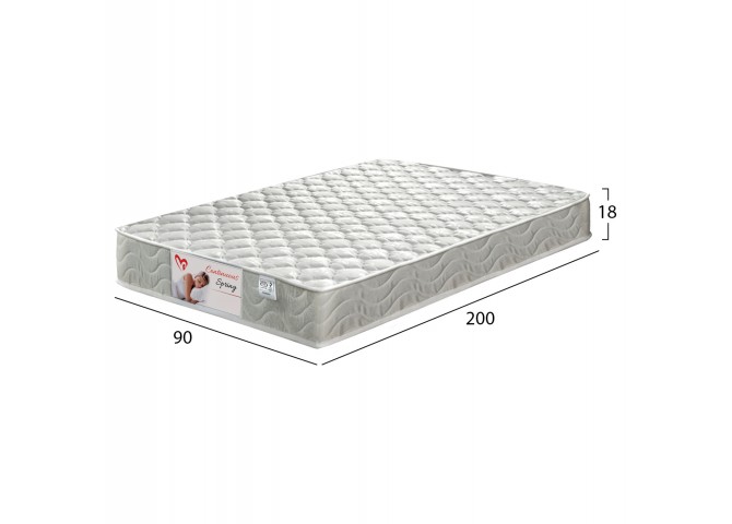 ΣΤΡΩΜΑ CONTINUOUS SPRING HM327.10 90X200 ΜΟΝΗΣ ΟΨΗΣ HOMEMARKT