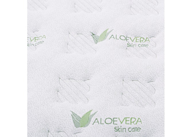 ΣΤΡΩΜΑ CONTINUOUS SPRING ΜΕ ΑΝΩΣΤΡΩΜΑ ALOE VERA 140X200 HM372.13 ΜΟΝΗΣ ΟΨΗΣ