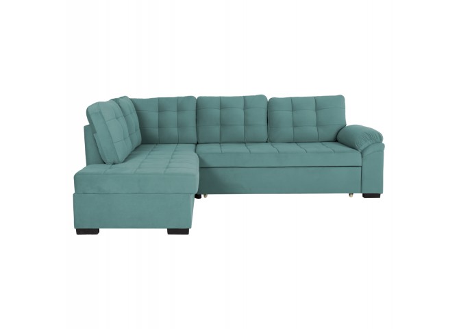 ΚΑΝΑΠΕΣ ΚΡΕΒΑΤΙ JADE HM3144.04L ΑΡΙΣΤΕΡΗ ΓΩΝΙΑ ΒΕΡΑΜΑΝ ΒΕΛΟΥΔΟ 250x80-180x73-88Υεκ.