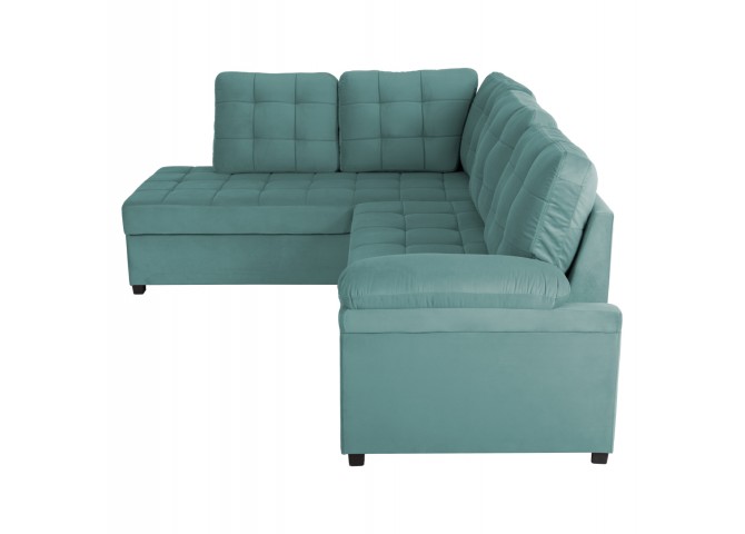 ΚΑΝΑΠΕΣ ΚΡΕΒΑΤΙ JADE HM3144.04L ΑΡΙΣΤΕΡΗ ΓΩΝΙΑ ΒΕΡΑΜΑΝ ΒΕΛΟΥΔΟ 250x80-180x73-88Υεκ.