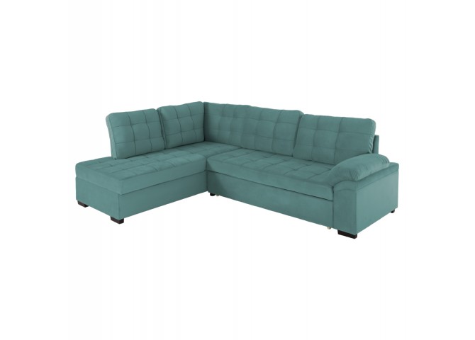 ΚΑΝΑΠΕΣ ΚΡΕΒΑΤΙ JADE HM3144.04L ΑΡΙΣΤΕΡΗ ΓΩΝΙΑ ΒΕΡΑΜΑΝ ΒΕΛΟΥΔΟ 250x80-180x73-88Υεκ.