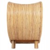 ΠΟΛΥΘΡΟΝΑ CURVY LOUNGE HM9645.01 ΑΠΟ RATTAN ΣΕ ΦΥΣΙΚΗ ΑΠΟΧΡΩΣΗ 63x128x97Y εκ.