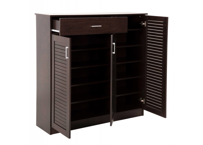 ΠΑΠΟΥΤΣΟΘΗΚΗ-ΝΤΟΥΛΑΠΑ PROΒY HM9607.01 ΜΕΛΑΜΙΝΗ WENGE 120x37,5x121,5Υεκ.
