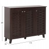 ΠΑΠΑΠΟΥΤΣΟΘΗΚΗ-ΝΤΟΥΛΑΠΙ PRODY HM9610.01 ΜΕΛΑΜΙΝΗ WENGE 3 ΠΟΡΤΕΣ 115x34x89Υεκ.