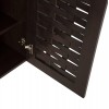 ΠΑΠΑΠΟΥΤΣΟΘΗΚΗ-ΝΤΟΥΛΑΠΙ PRODY HM9610.01 ΜΕΛΑΜΙΝΗ WENGE 3 ΠΟΡΤΕΣ 115x34x89Υεκ.