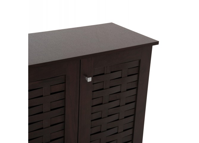 ΠΑΠΑΠΟΥΤΣΟΘΗΚΗ-ΝΤΟΥΛΑΠΙ PRODY HM9610.01 ΜΕΛΑΜΙΝΗ WENGE 3 ΠΟΡΤΕΣ 115x34x89Υεκ.