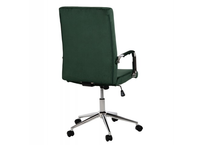 ΚΑΡΕΚΛΑ ΓΡΑΦΕΙΟΥ JOSEF HM1181.03 ΚΥΠΑΡΙΣΣΙ ΒΕΛΟΥΔΟ-INOX ΒΑΣΗ 58x61x105-113Yεκ.