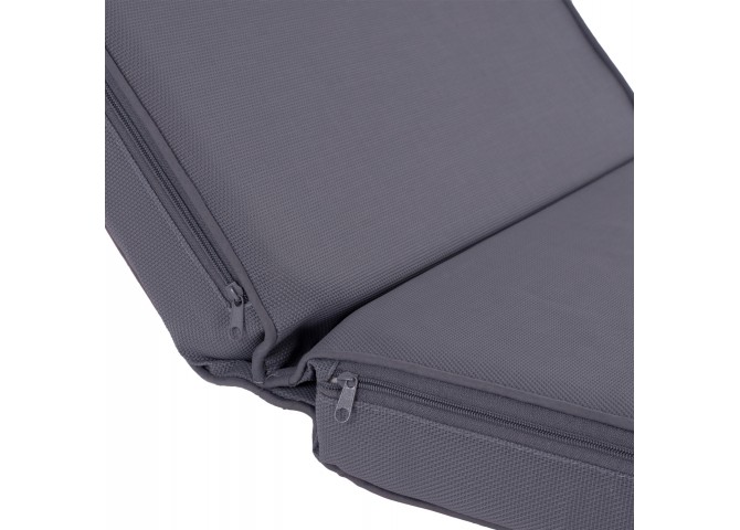 ΜΑΞΙΛΑΡΙ ΞΑΠΛΩΣΤΡΑΣ TEXTILENE 600gr SIFNOS ΓΚΡΙ HM11236.30T 196(117+1+78)x58x9εκ.