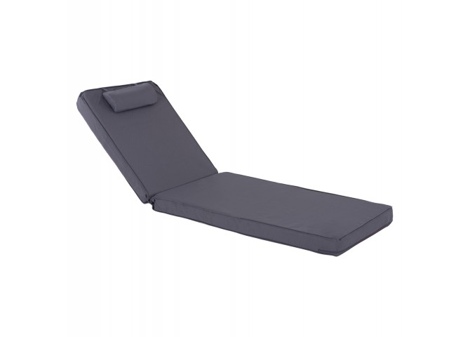ΜΑΞΙΛΑΡΙ ΞΑΠΛΩΣΤΡΑΣ TEXTILENE 600gr SIFNOS ΓΚΡΙ HM11236.30T 196(117+1+78)x58x9εκ.