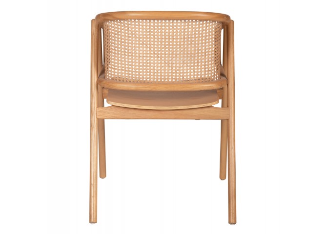 ΠΟΛΥΘΡΟΝΑ KENLEE HM9872 ΦΡΑΞΙΝΟΣ ΚΑΙ ΦΥΣΙΚΟ RATTAN RATTAN ΣΕ ΦΥΣΙΚΟ 57,5x55x81Yεκ.