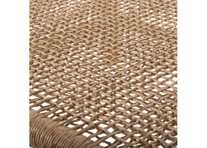 ΤΡΑΠΕΖΙ ΣΑΛΟΝΙΟΥ LONDER HM5985 ΞΥΛΟ ΤΕΑΚ- ΣΥΝΘΕΤΙΚΟ RATTAN-ΦΥΣΙΚΟ 120x80x40Yεκ.