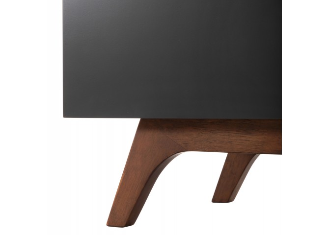 ΜΠΟΥΦΕΣ PREDA HM9747 MDF ΜΕ ΚΑΡΥΔΙ & ΣΚΟΥΡΟ ΓΚΡΙ ΚΑΠΛΑΜΑ 167x28-40x80Υεκ.