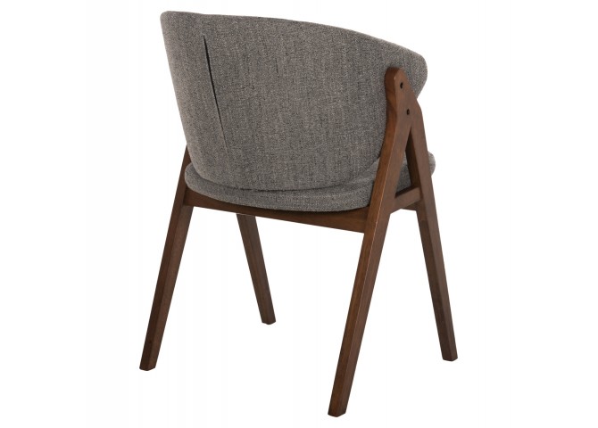 ΚΑΡΕΚΛΑ HANA HM9746.02 RUBBERWOOD ΣΕ ΚΑΡΥΔΙ ΧΡΩΜΑ-ΓΚΡΙ ΥΦΑΣΜΑ 55x60x84Yεκ.